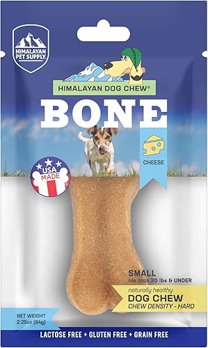 Cheese Dog Chew Bone  Larga duración, sin manchas, rico en proteínas, poco olor, 100% natural, saludable y seguro, sin lactosa, gluten, soja o