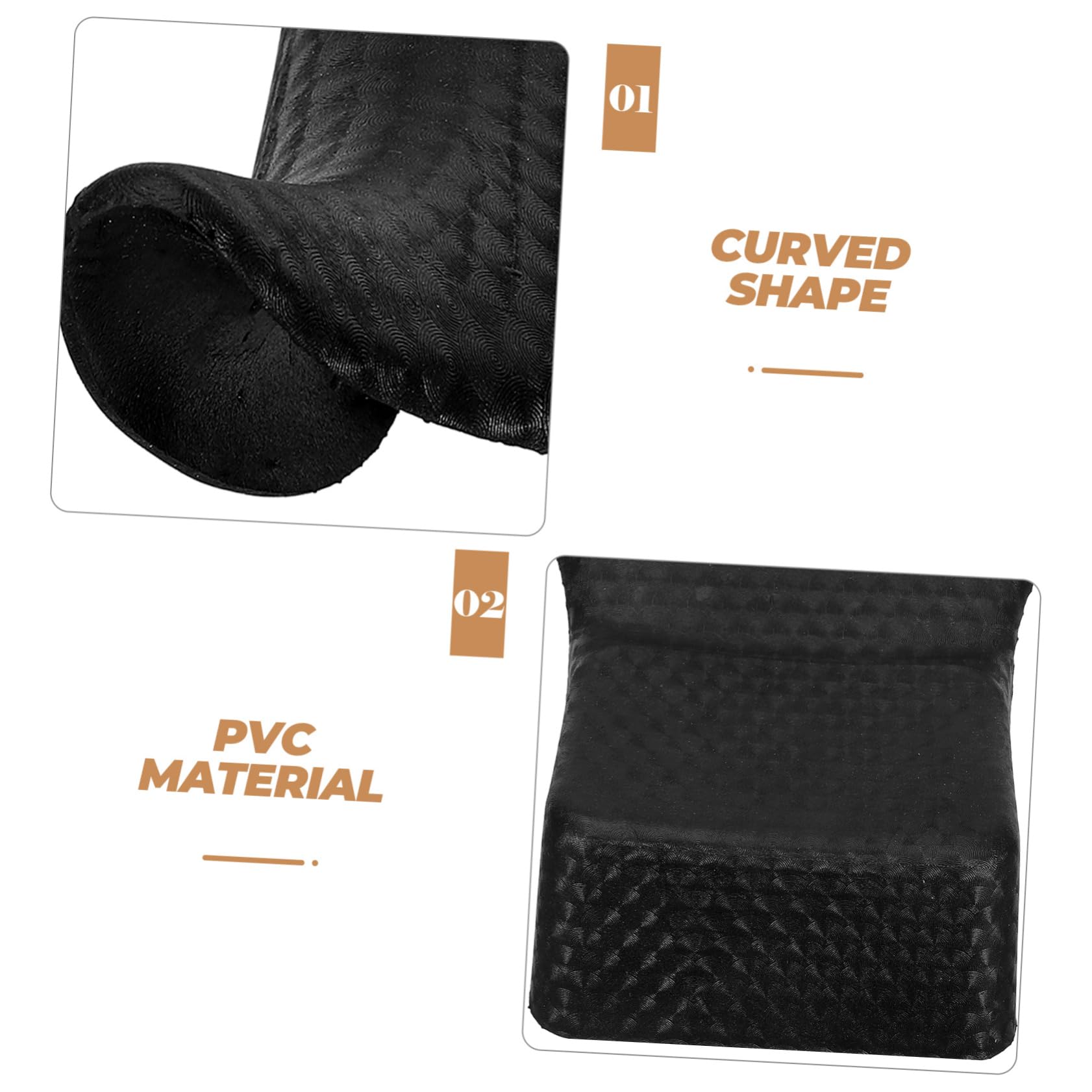 BESTYASH 3piezas Cojín De Descanso para Cuello Ergonómico para Lavabos De Peluquería Almohada De Soporte Lavado De Cabello Salón Almohadilla De Cuello y para Baño