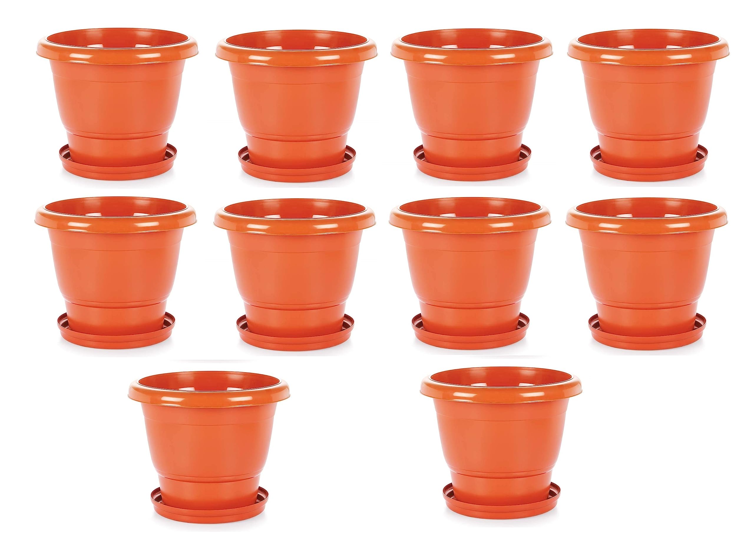 See full amazon price history chart for Varshney Gardening 12 Inch Heavy Duty Plastic Deluxe Planter Flowers Pots Indoor and Outdoor Home Decore Round Pots with Bottom Plate/Trays Set of 10 Piece Varshney Gardening 12 Inch Heavy Duty Plastic Deluxe Planter Flowers Pots Indoor and Outdoor Home Decore Round Pots with Bottom Plate/Trays Set of 10 Piece (B0C8DPHW6W) Amazon Price History, Amazon Price Tracker