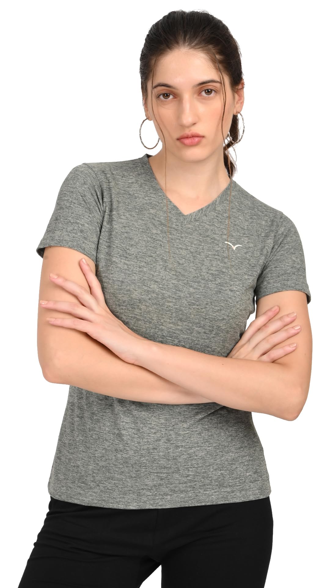 coppersmith Sports Dryfit Gym Tshirt for Women Workout | Stylish Fitness Tees & Active Wear Tops | Comfort Gym Wear for Women Set-picture-44