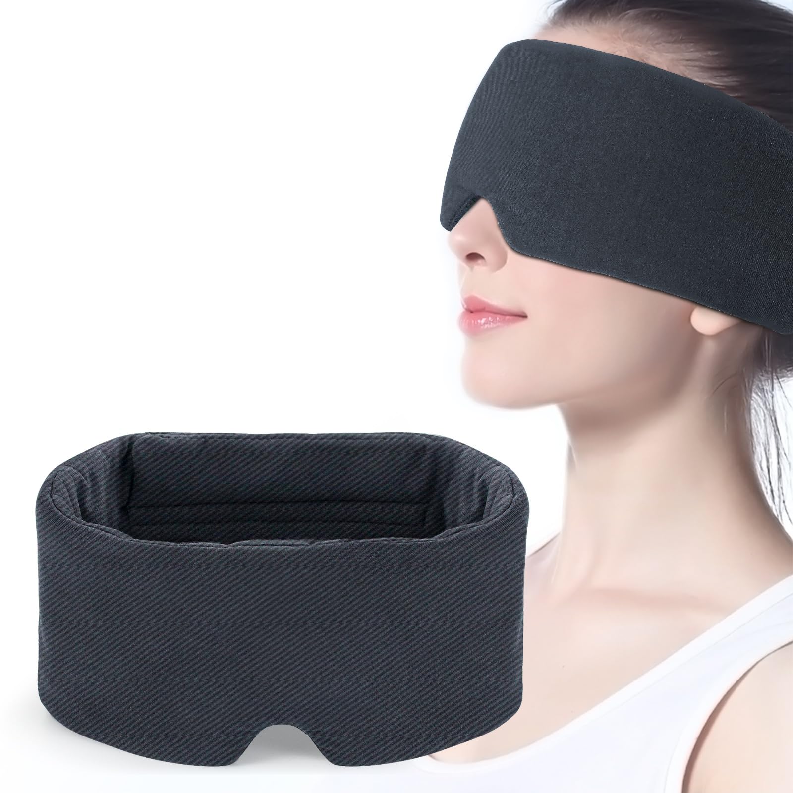 Photo 1 of Mavogel Full Coverage Sleep Mask - Grey