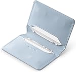 VULKIT Slim Minimalist Card Holder RFID Blocking Leather Credit Card Holder Front Pocket Wallet Magnetic Closure