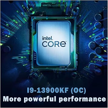 Intel i9-13900KF Processor: 24-Core, 32-Thread CPU (4.3-5.4 GHz, 125W TDP) with 125W TDP CPU Cooler. 8 P-cores + 16 E-cores, PCIe 4.0. Supports DDR5-5600 RAM, 36MB Cache. OEM Tray (Bulk Packaging)