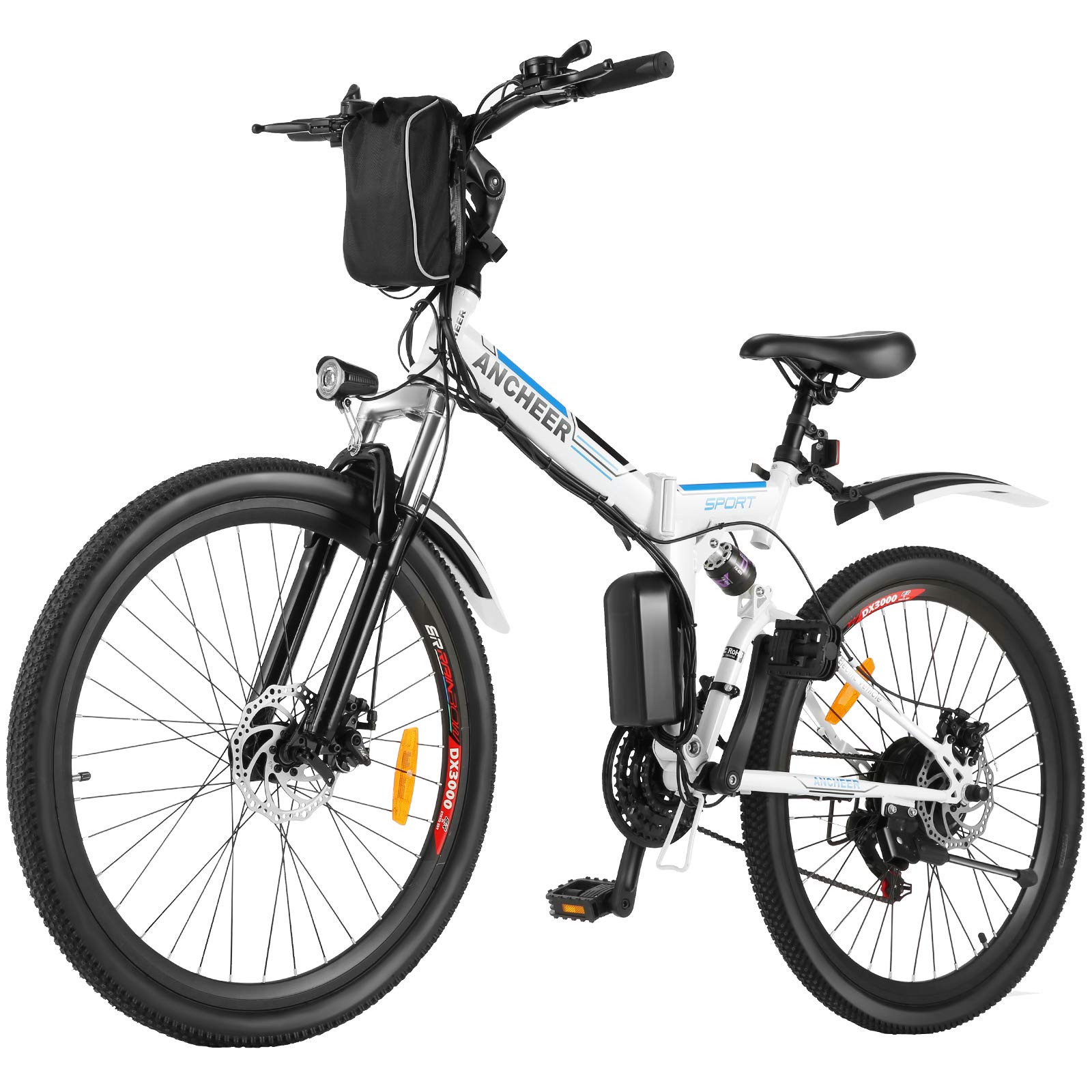 Buy ANCHEER Electric Mountain Bike for Adult, 250W Electric Bicycle E