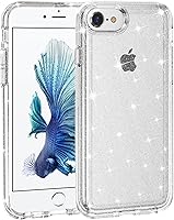 Vista 13 de TENOC Funda para iPhone 6 y iPhone 6s, Funda negra con amortiguador protector antihuellas mate para 4.7 pulgadas