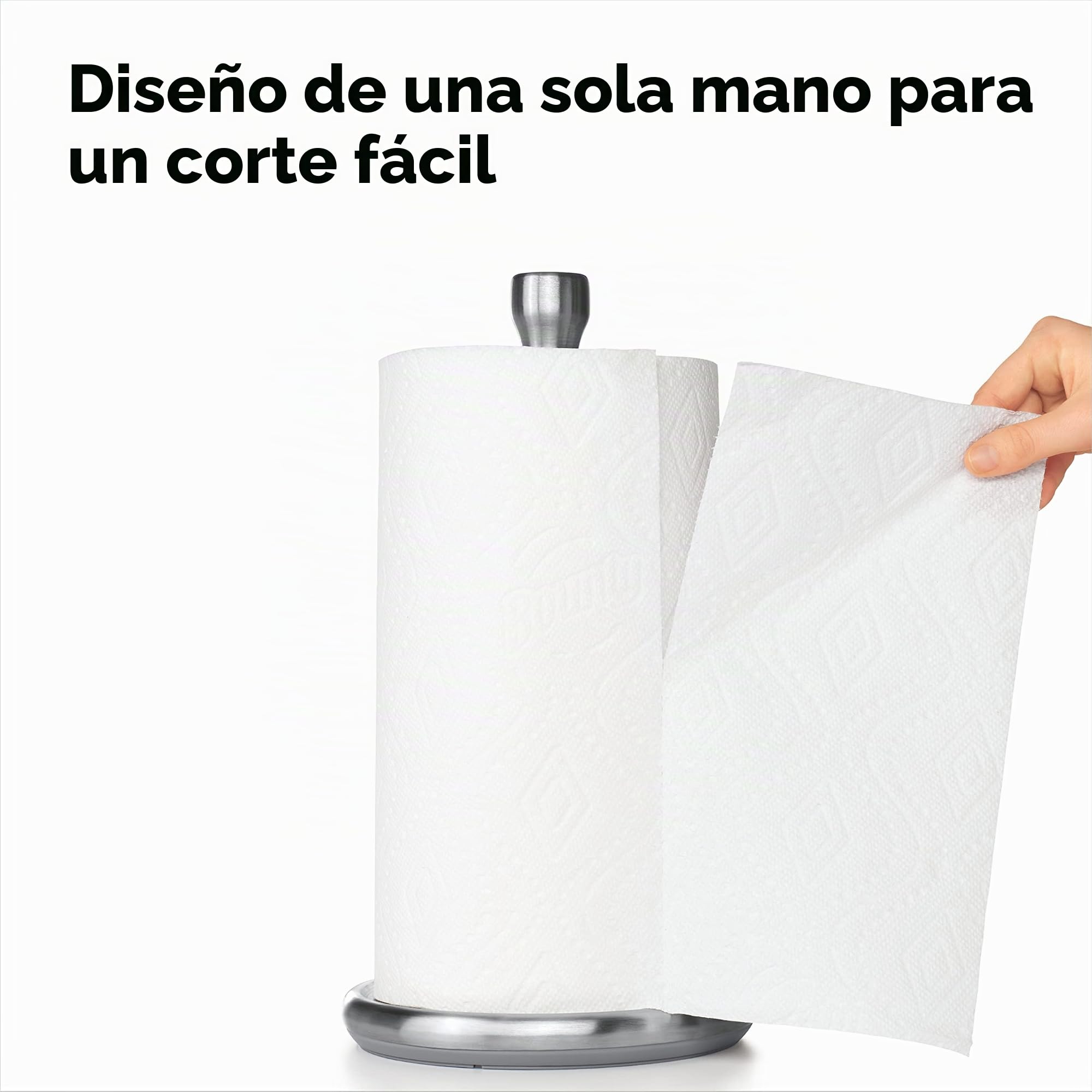 OXO Good Grips - Toallero de Papel Estable, Color Gris, Talla única