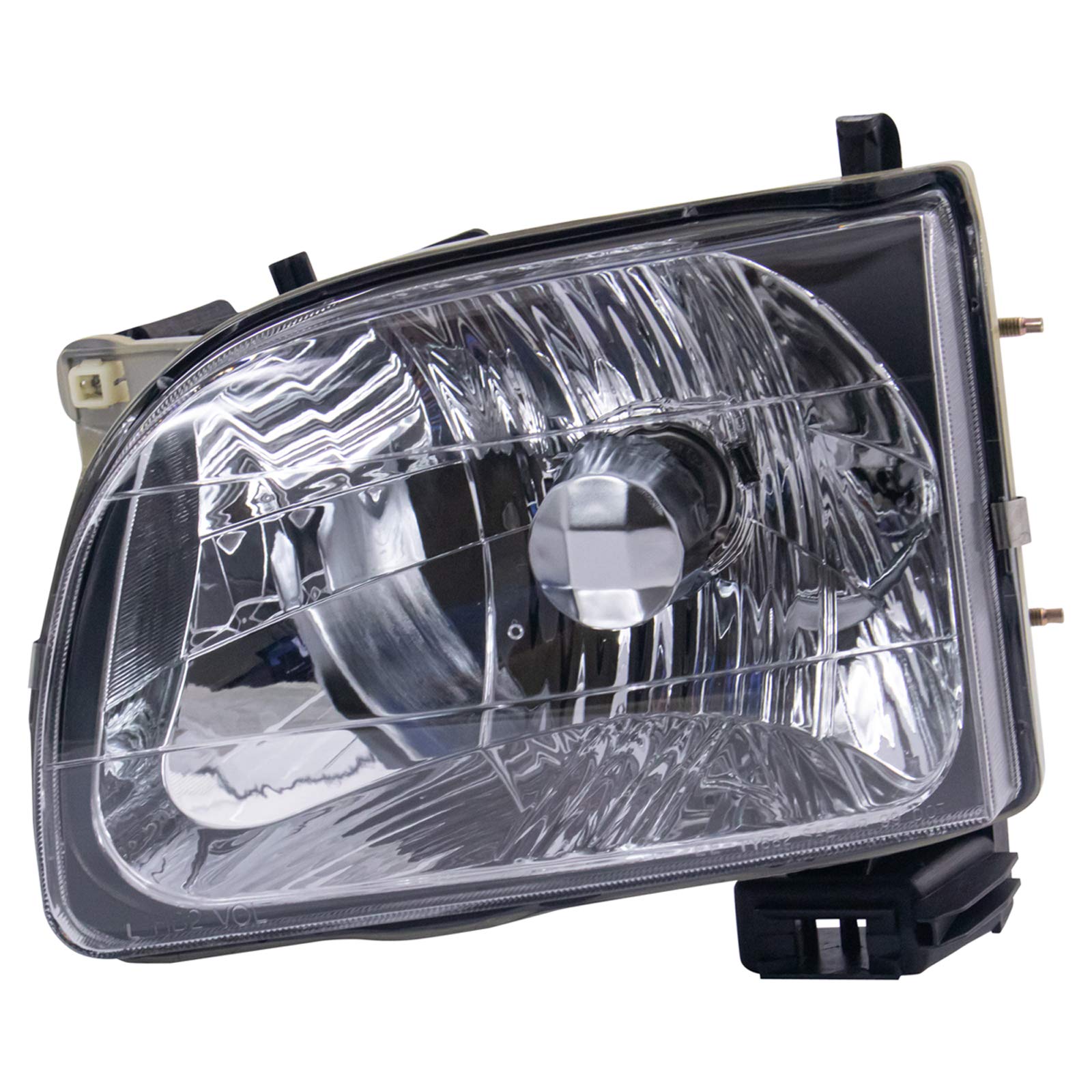 TRQ Driver Side Headlight Assembly Compatible with 2001-2004 Toyota Tacoma TO2502136
