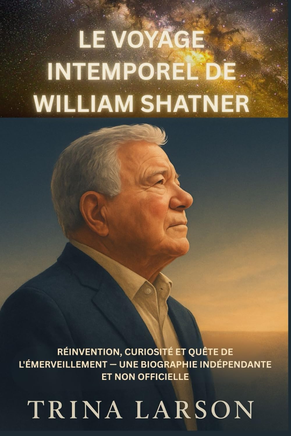 LE VOYAGE INTEMPOREL DE WILLIAM SHATNER: RÉINVENTION, CURIOSITÉ ET QUÊTE DE L'ÉMERVEILLEMENT — UNE BIOGRAPHIE INDÉPENDANTE ET NON OFFICIELLE