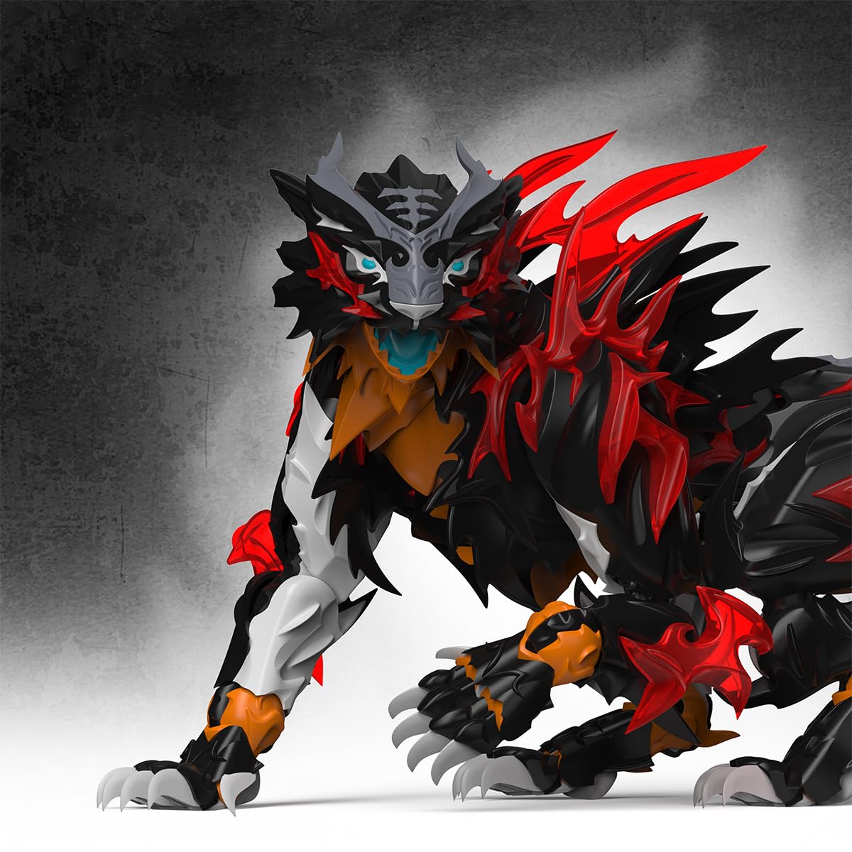 中華プラモ　ジャンク Amazon | HiPlay SHENX 山海経 中華遠古 赤紋黒虎 FX-7800H 全高