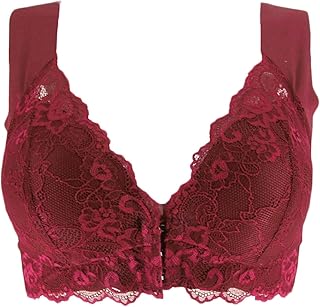 MeiLyviba Women's Seamless Underwired Bra Deep Neck Thin Functional Bra Comfort Bra Plus Size Underwear Bralette Sleeping Bra Bra for Everyday Bra Bras Women Deep Cup Sports Bra