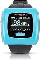 Vista 4 de Contec CMS50F Oxímetro de pulso usado por muñeca con software y cable de descarga