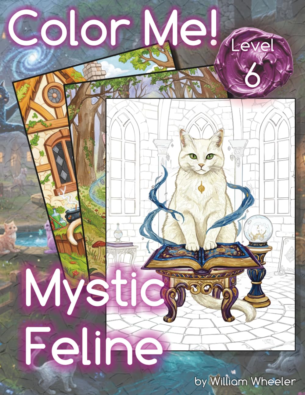 Color Me! Mystic Feline (Color Me! Adult Coloring Books)