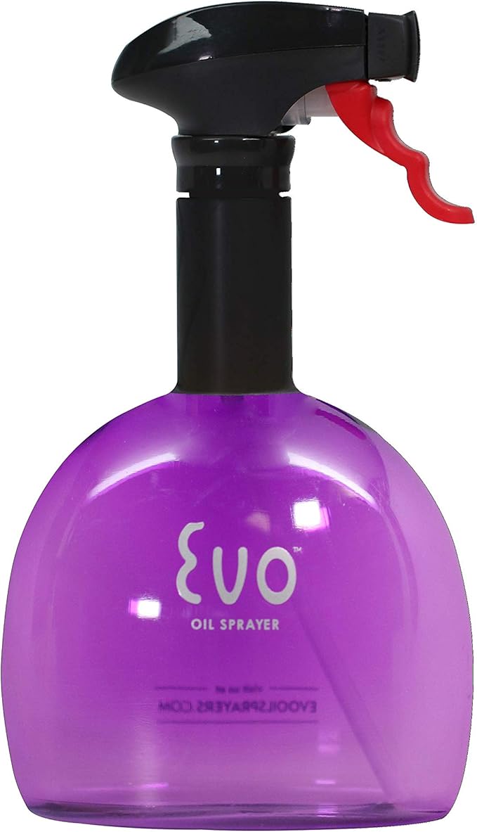 Evo Oil Sprayer Bottle, NonAerosol for Olive Cooking Oils