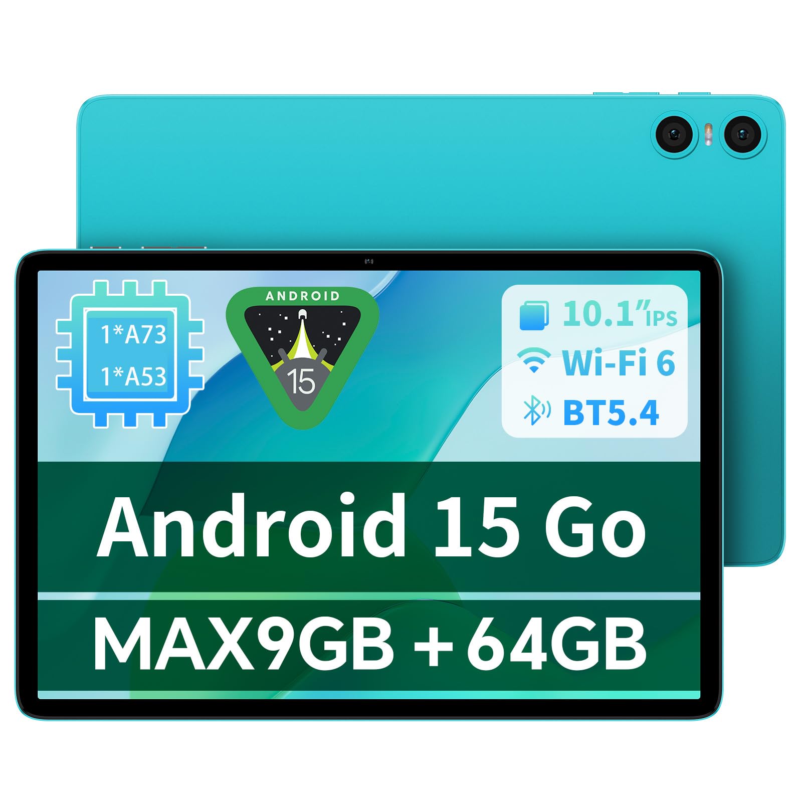 アキさんようTECLAST P33 タブレット 10 9GB RAM+64GB TECLAST 2026 Newest Tablets 10.1 Inch, P33 Android 15 Tablet, 9GB