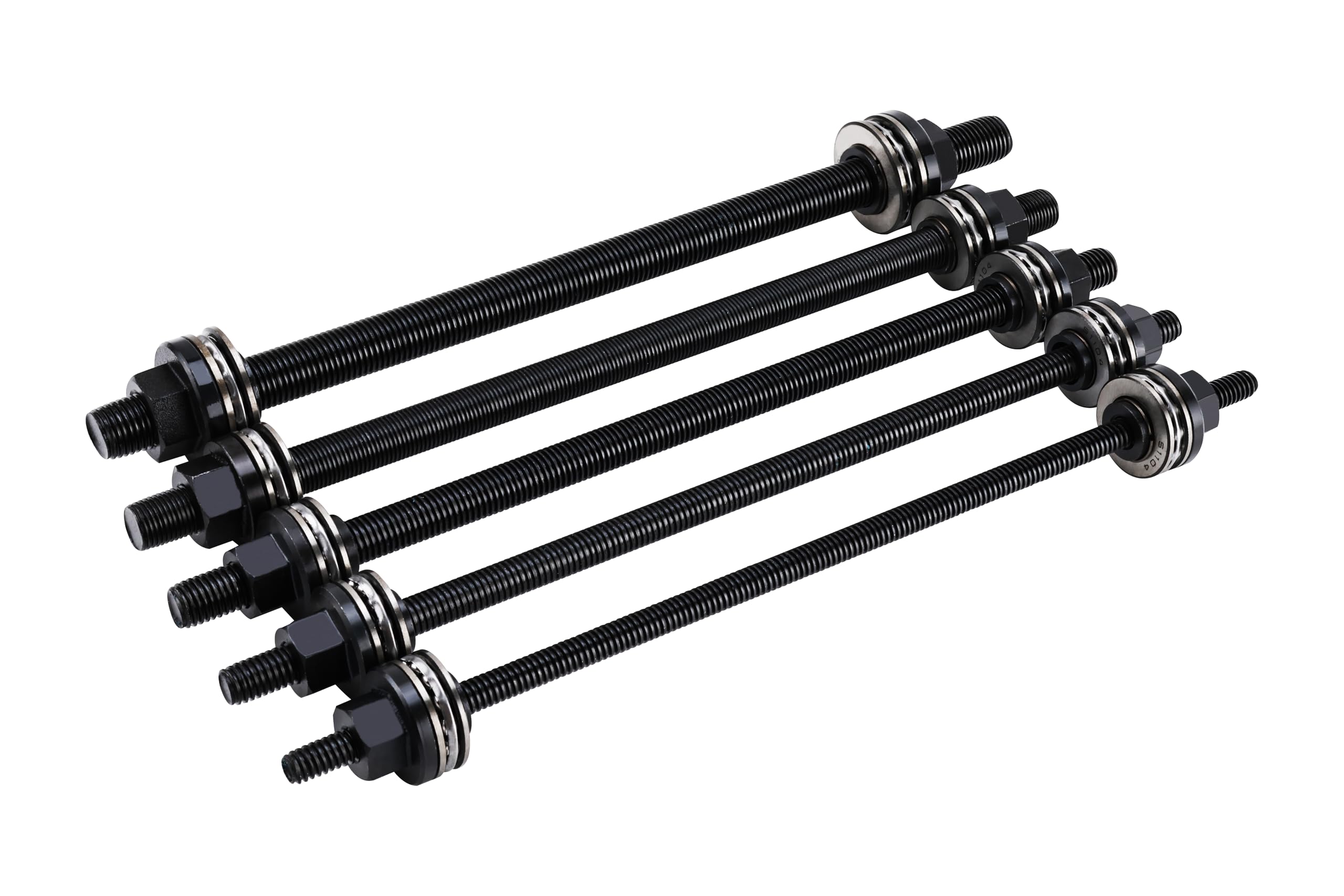 FreeTec Extracteur de Silent Bloc Extracteur de Roulement Intérieur 27pcs – Arrache Roulement Universel avec 5 Broches et 22 Douilles 34–80 mm – Kit Montage/Démontage Roulements, Joints & Silentblocs