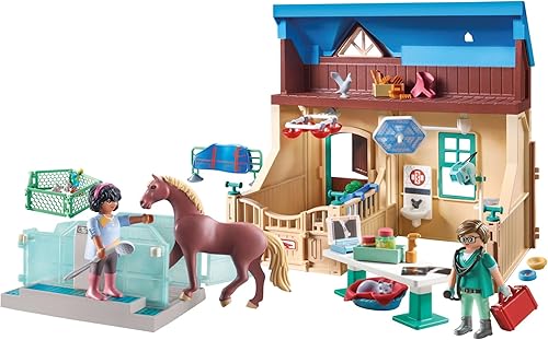 Miniatura 6 de Playmobil 71352 Caballos de Cascada - Terapia de Equitación y Práctica Veterinaria