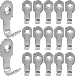 20個 ステンレス製壁掛けミニフック 小型耐食性コート掛け タオル掛け 浴室 キッチン用スペース節約型衣類収納器具