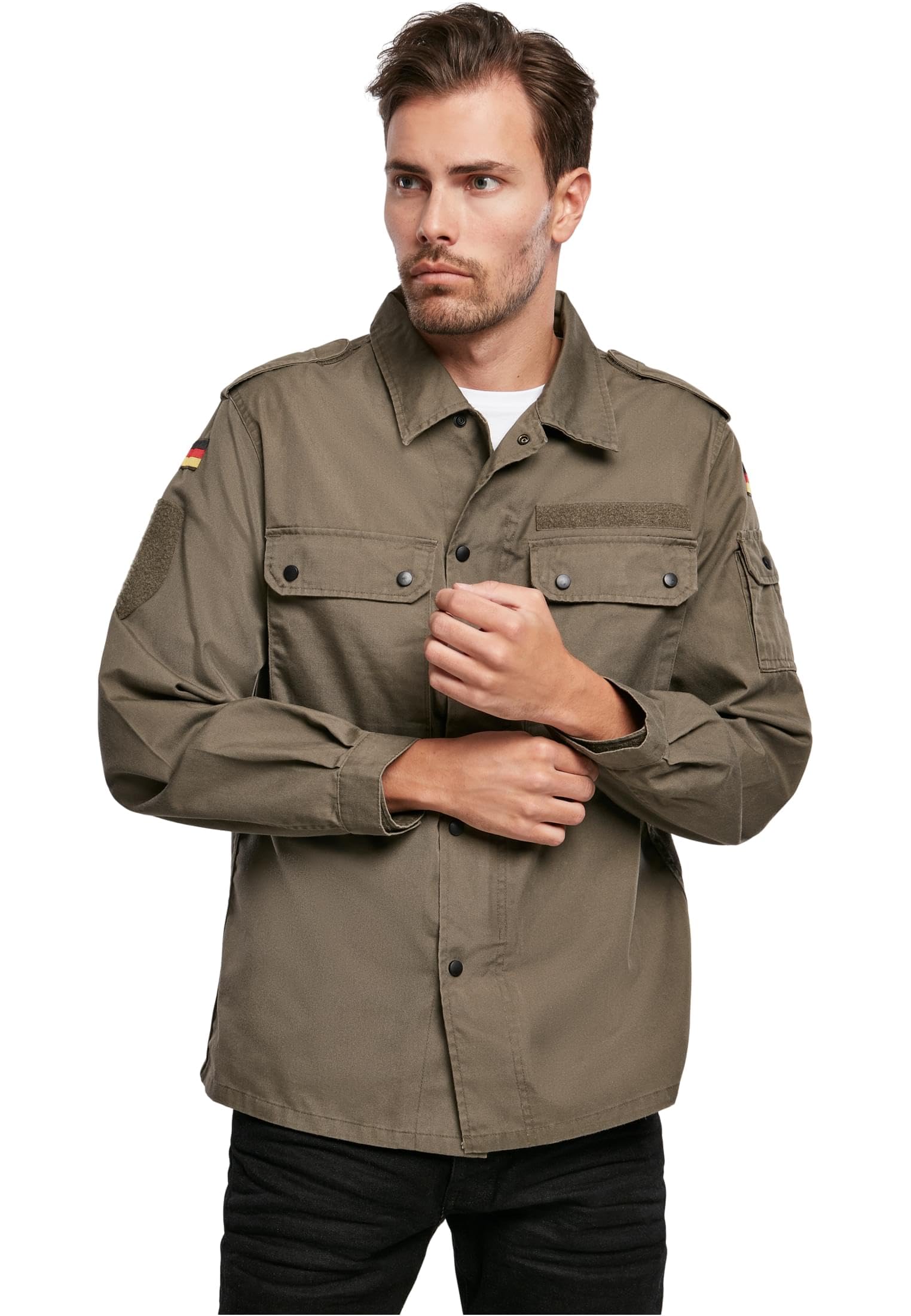 Brandit BW Field Tunic, Feldbluse, Armeehemd, mehrere Farbvarianten, Größen S bis 7XL