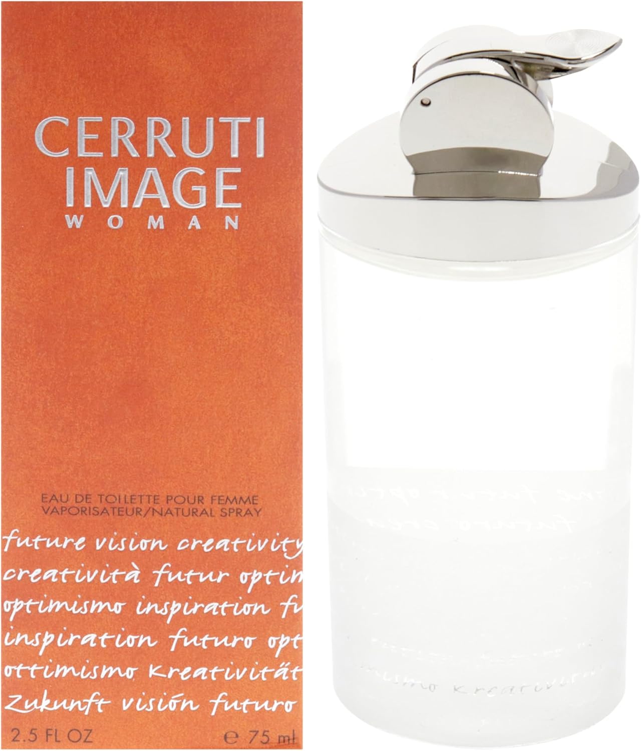 Nino Cerruti Image Women Eau De Toilette Spray, Orange, 2.50 Fl Oz (Pack of 1)