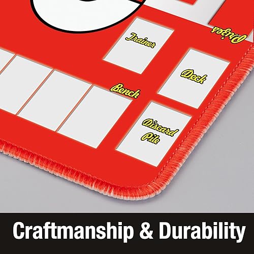Miniatura 4 de Tapete de juego para juego de cartas intercambiables, alfombrillas de juego cosidas con tubo para juego de cartas con zonas, alfombrillas de juego