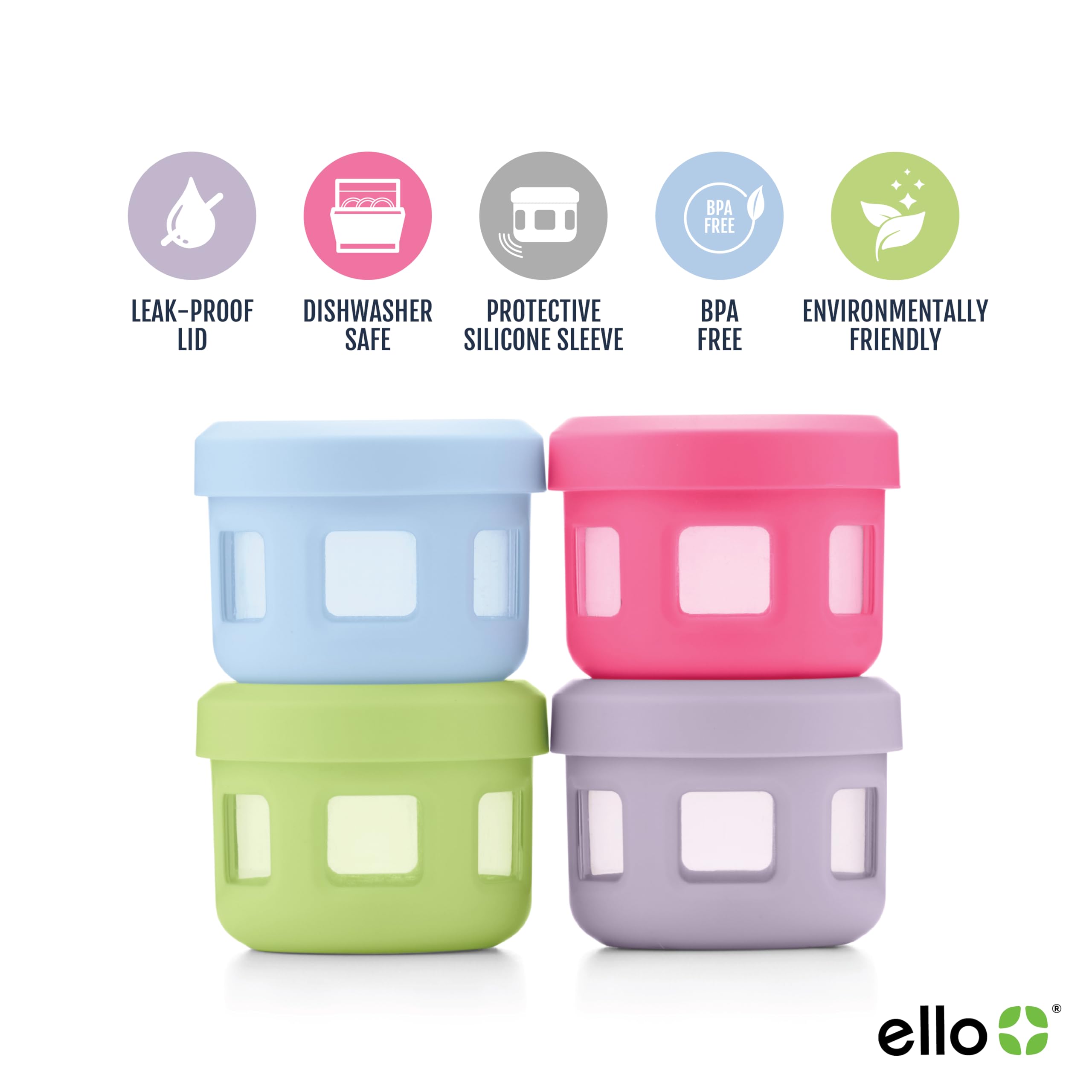 Contenitori Rotondi In Plastica Da 113,4 G, Per Alimenti, Per