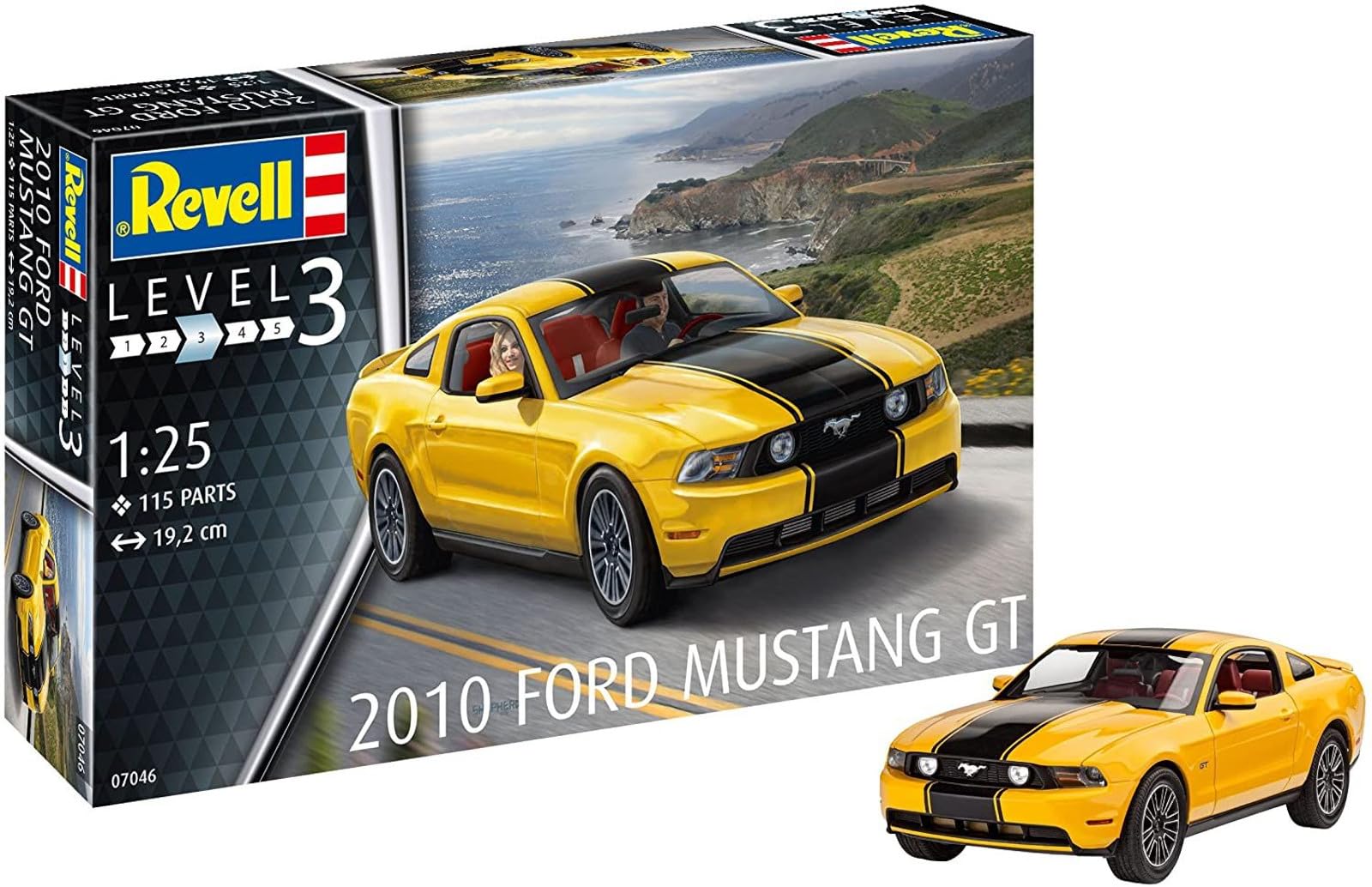 Maquette Revell 2010 Ford Mustang GT 1/25 Maquette Revell 2010 Ford Mustang GT 1/25
