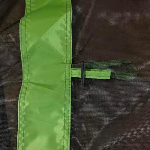 Miniatura 7 de Tienda de campaña con mosquitera, 11 x 9 x 80 pulgadas, refugio al aire libre para 3 estaciones, ventanas de malla para camping, picnic o playa