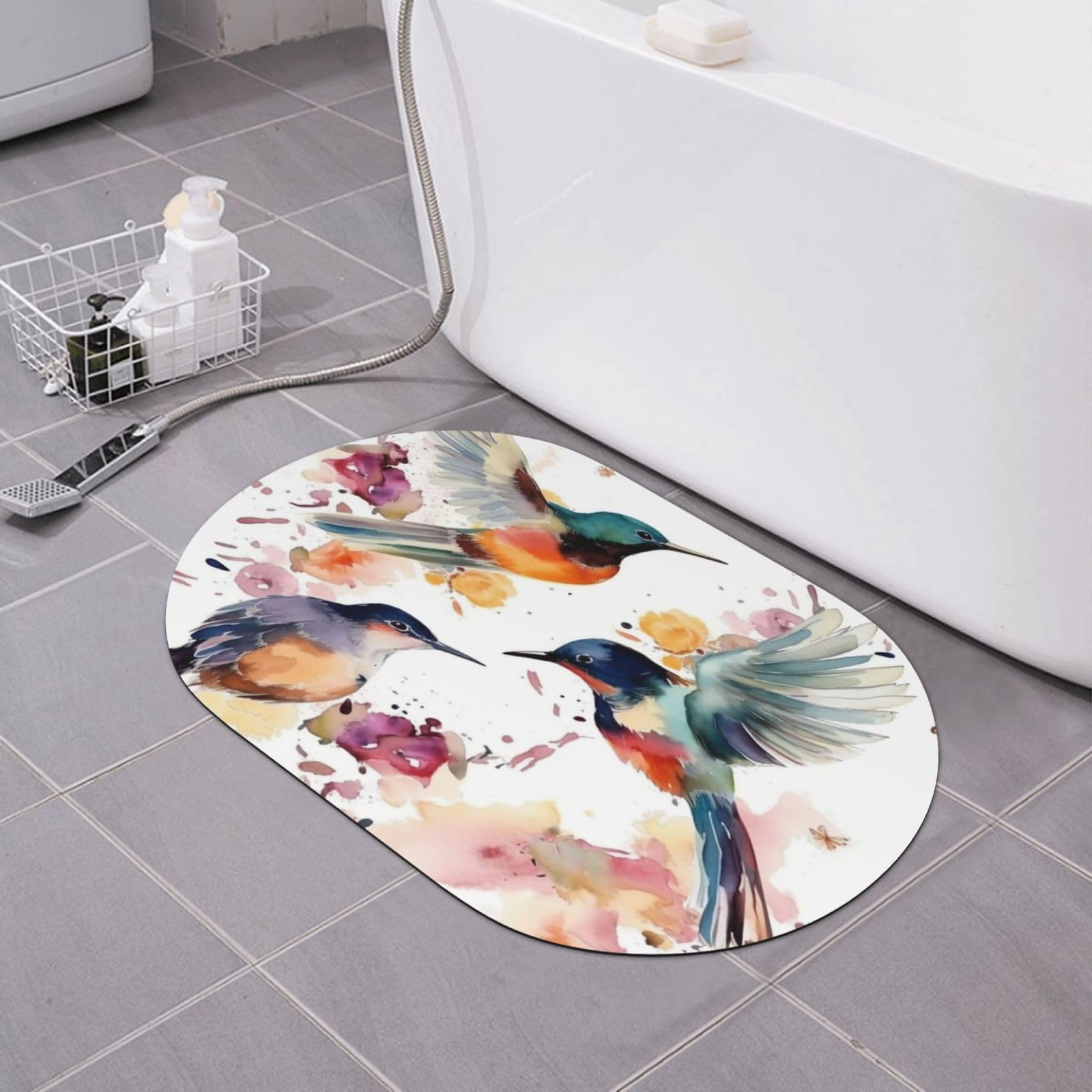 Paillasson de bain super absorbant fini les sols mouillés