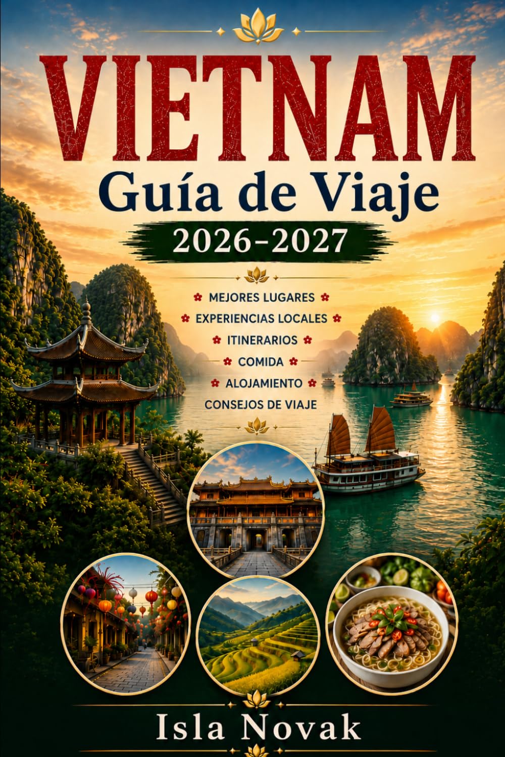 VIETNAM Guía de viaje 2026-2027: La guía completa para viajeros primerizos a Hanói, Ciudad Ho Chi Minh, la bahía de Ha Long, Hoi An, Da Nang, Sapa, ... playas, excursiones de un día, itinerarios.
