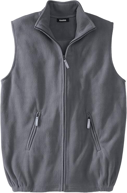 00's KINGSIZE 7XL フリースベスト Amazon | (キングサイズ) Kingsize メンズ ビッグ&トール