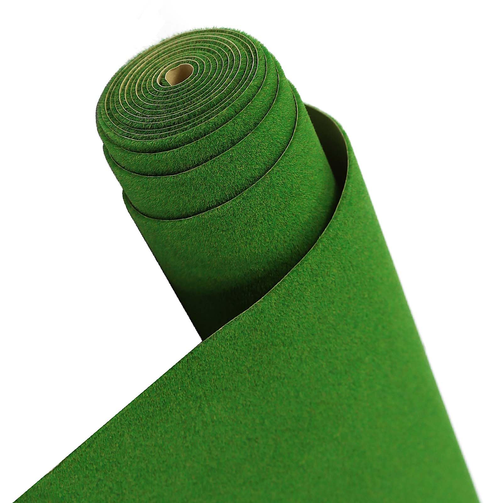 Evemodel 200 * 41 cm Model Railway Lawn Grass Mat Landscaping Assorted Colours Meadow Mat (Green)