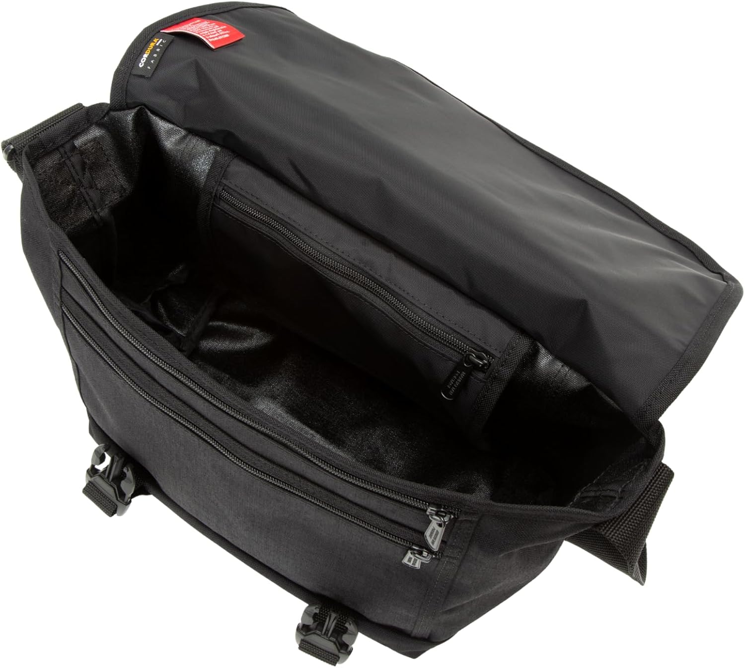 Manhattan Portage NY Messenger Bag With Adjustable Shoulder Strap Water Resistant Zippered Main Compartment 1000D Cordura