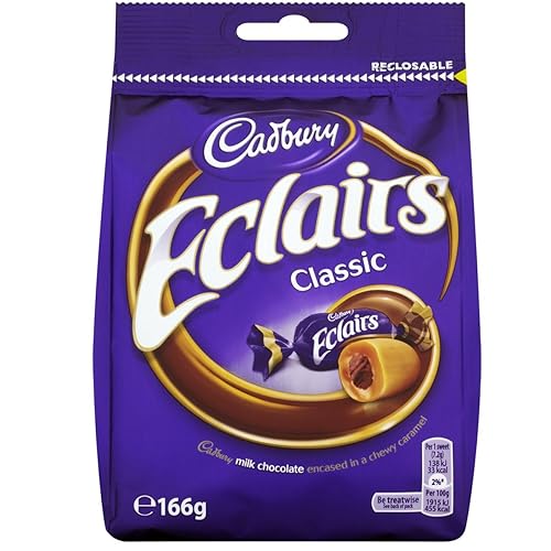 Cadbury Chocolate Eclairs 5.86 oz (paquete de 6)