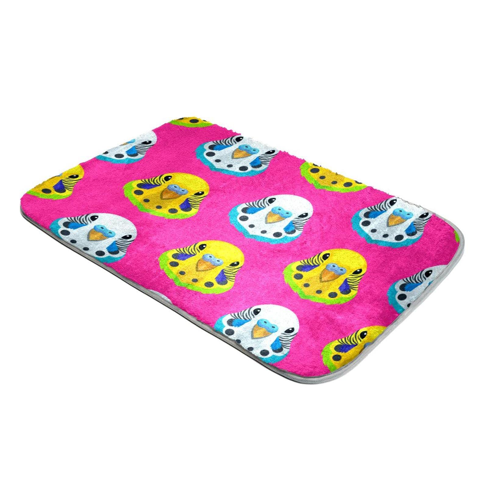 Tapis à poils longs fausse fourrure perroquet grand confort