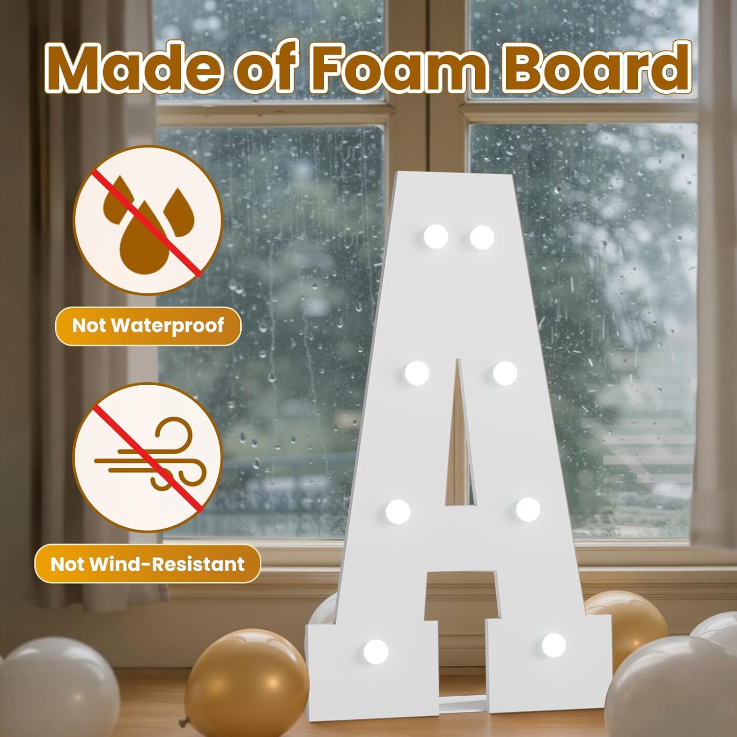 Marquee Letters 3 Feet Tall Large Light Up Letters O Cool White Light Big Foam Cardboard Graduations Prom Marry Me Baby Shower Wedding Birthday Party Decorations Backdrop Sign O