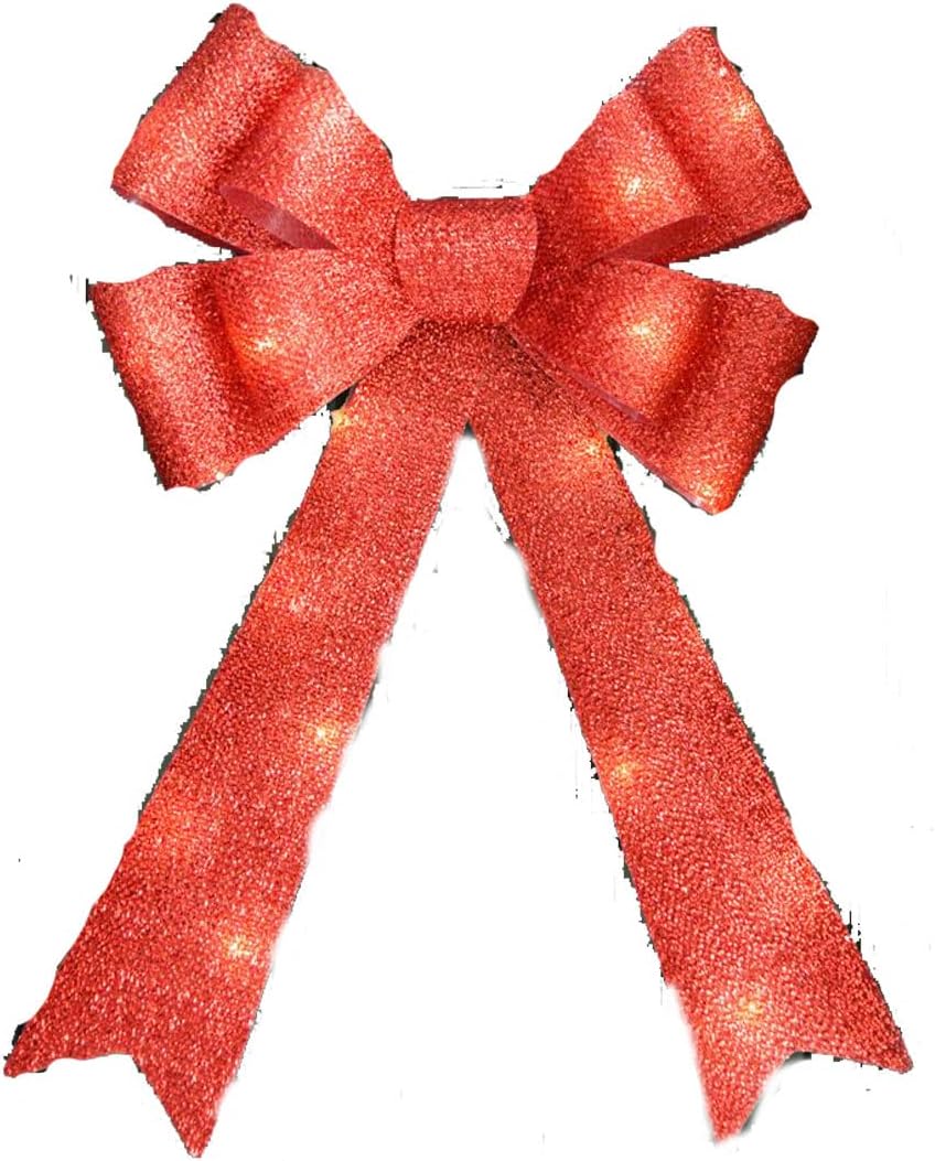 Charlies LED Door Bow – Red