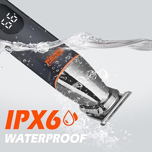 Miniatura 4 de DSP Recortadora de barba recargable para el cuerpo, afeitadora de pelo facial para nariz, oreja, máquina de corte de pelo público IPX7 impermeable