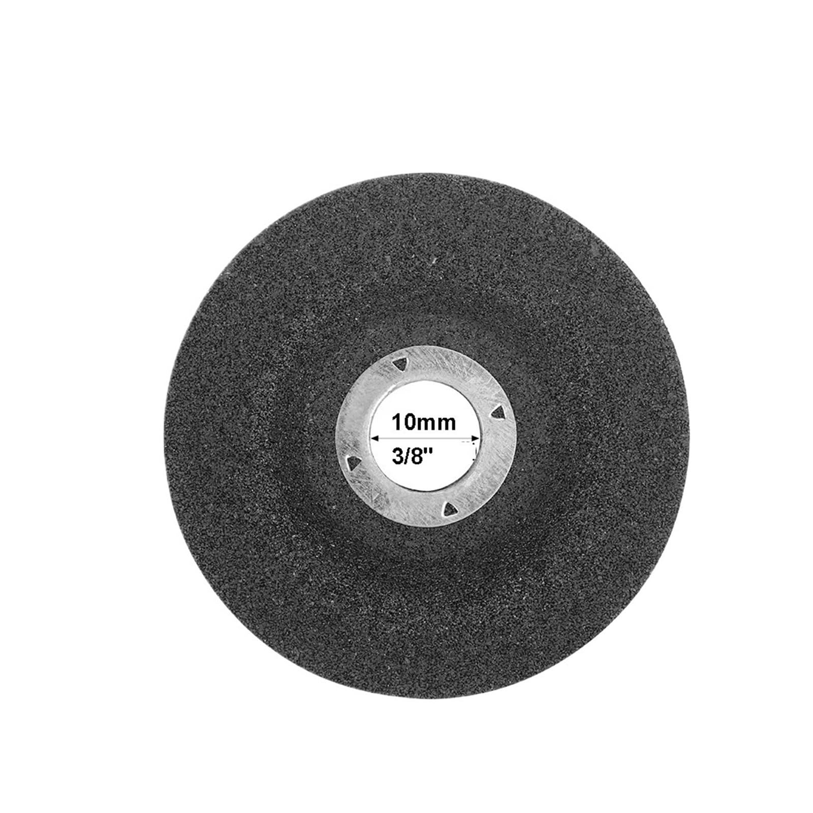 Mola da 75mm Disco da taglio for smerigliatrice angolare da 3 "Mola for lucidatura dei metalli Accessori for smerigliatrice angolare Apertura abrasiva 10/16mm(Black2)