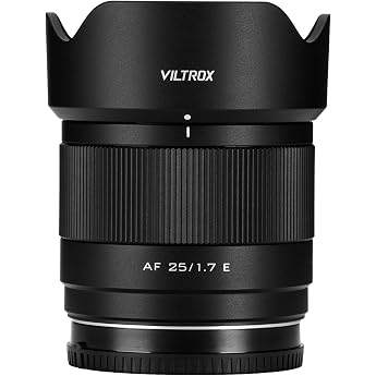 VILTROX 25 mm F1.7 E AF 25 mm F1.7 for Sony E-Mount Autofocus Lens APS-C