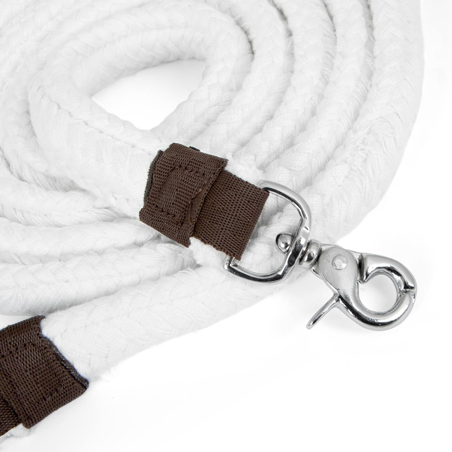 Rênes Poney en Corde Polytresse Plate | RONZON Legend