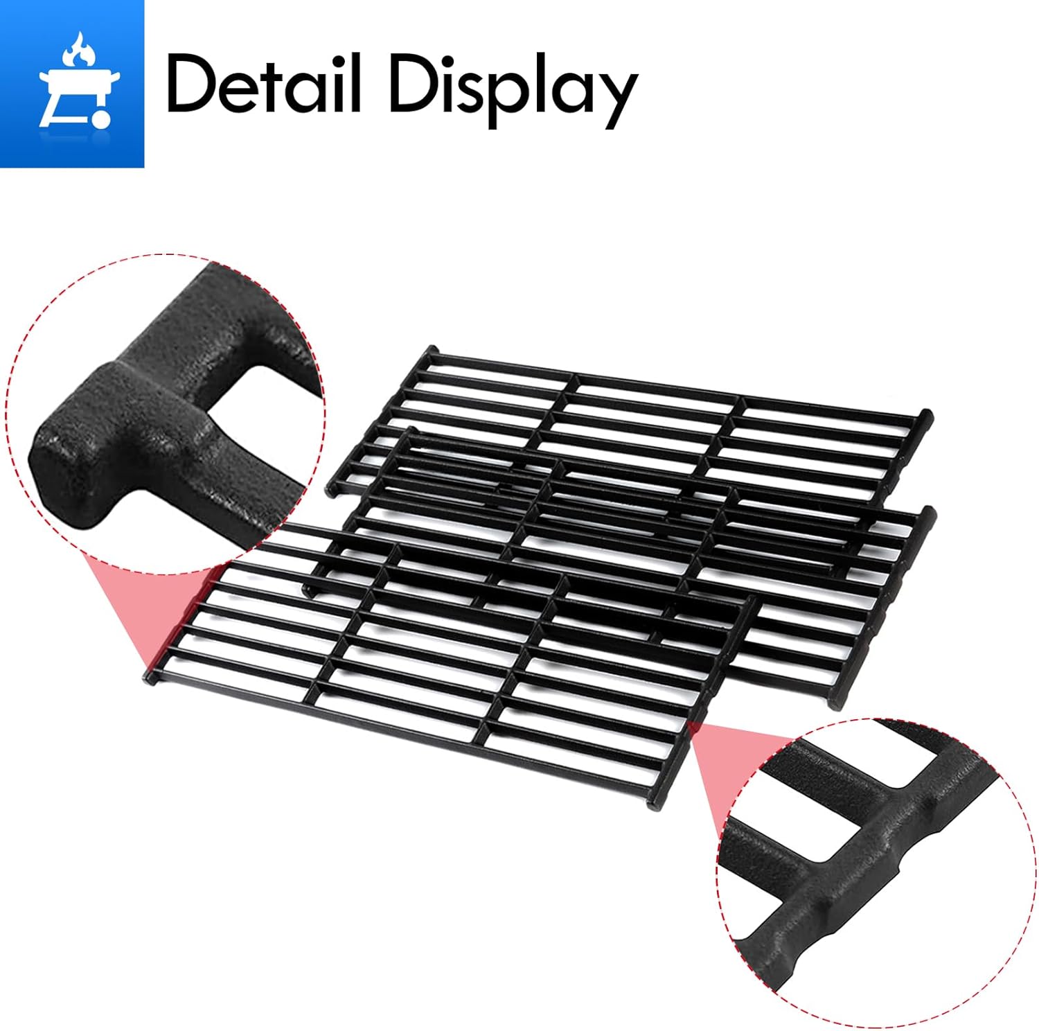 9221-64 Baron 440 Grill Grates Replacement Parts for Broil King Replacement Parts 3 4 Burner Baron Grill Grates Baron 320 9221-54 Baron 490 7120-64 Broil Mate 6120-64 Huntington Rebel Grill Parts
