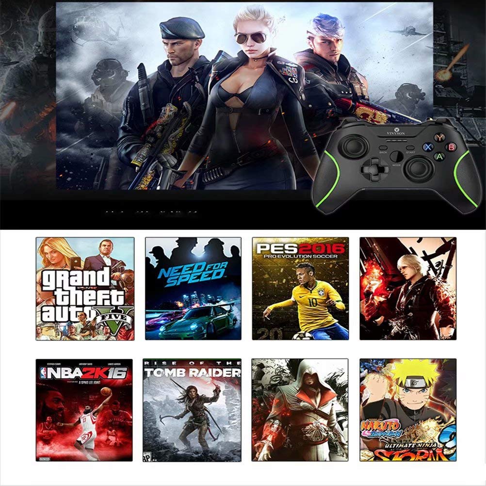 CSZH Sans Fil Manette USB Gamepad Controller Android Apple xbox360 Mobile Bluetooth Gamepad Ordinateur USB Contrôleur TV pour pc King Glory Contra Comeback Steam