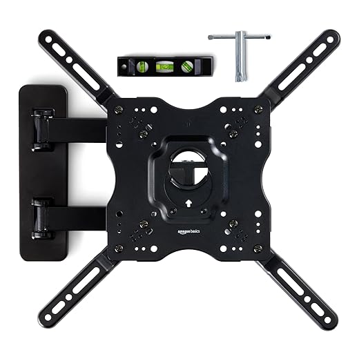 Amazon Basics Full-Motion Articulating TV Wall Mount