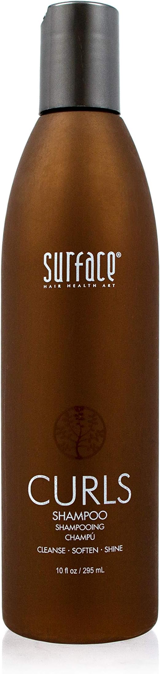 Surface Hair - Curls Moisturizing Shampoo – Defines, Adds Shine, and Provides Frizz Free Style Longevity