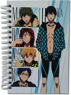 Great Eastern Entertainment Free! Group with Dot Clothes Hardcover Notebook