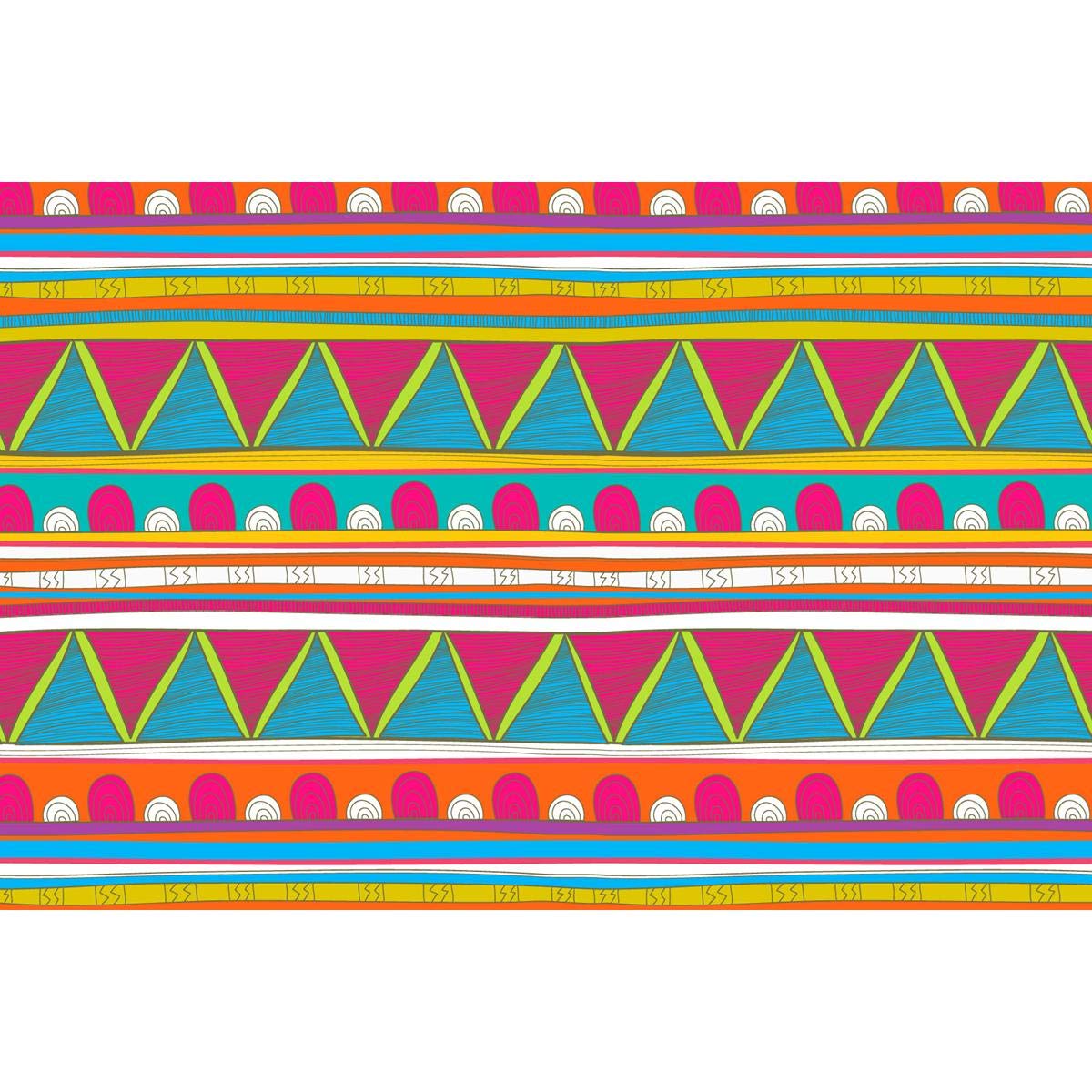 ArtzFolio Tribal Art D5 | Art & Craft Gift Wrapping Paper Sheet | Plain & Smooth Effect | 19 x 13 inch (48 x 33 cms); Set of 2 Sheets