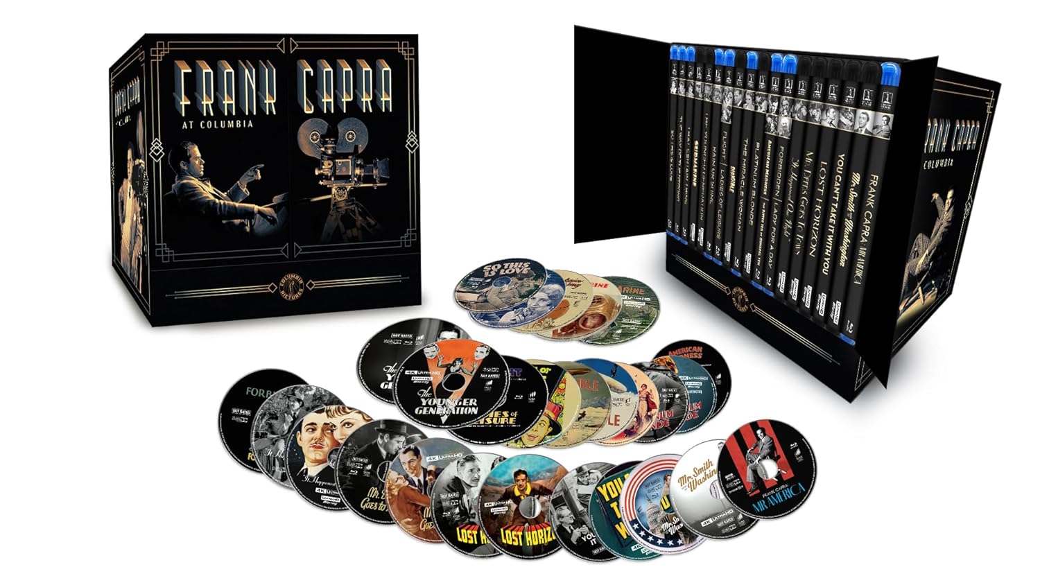 frank capra at columbia collection 20-film 4k ultra hd 4k 4k uhd