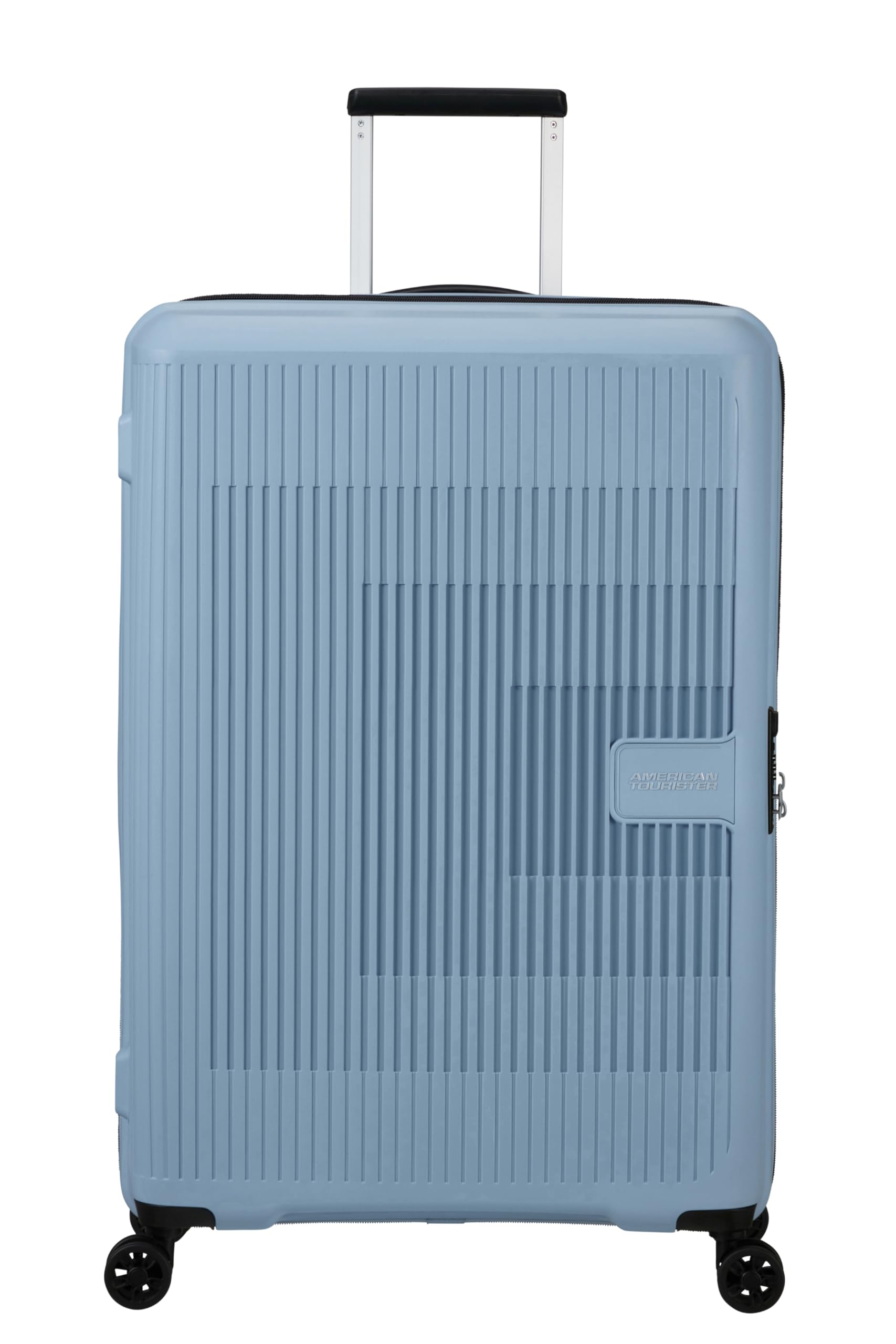 American Tourister Aerostep - Spinner L, Funda Ampliable, 77 cm, 101,5/109 L, Gris (Gris Soho)