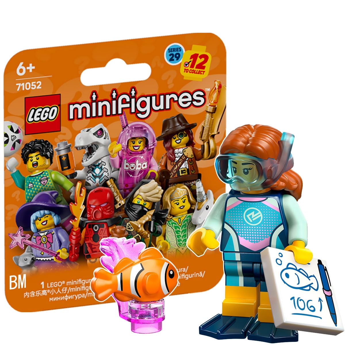 Amazon.co.jp: LEGO(レゴ) ミニフィギュア シリーズ29 海洋生物学者