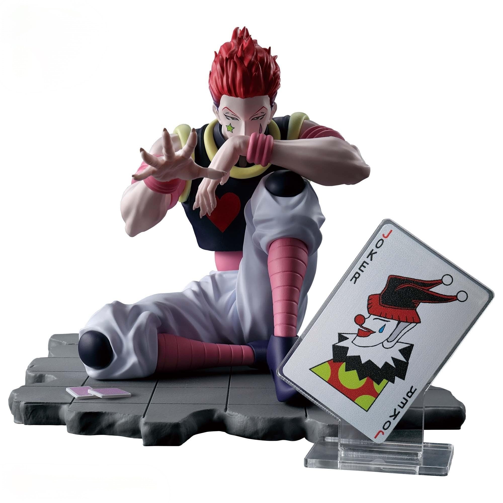 ヒソカ フィギュア 高品質　台座付き HUNTER×HUNTER Amazon.co.jp: HUNTER×HUNTER フィギュア ヒソカ Memorable Saga